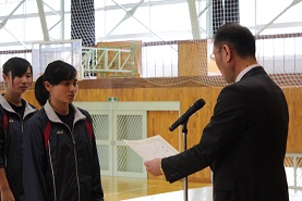 女子一位　渡部愛理さん